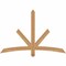 Ekena Millwork Alberta Smooth Timber Gable Bracket, Western Red Cedar, 60"W x 40"H x 1 1/2"D x 3 1/2"F, 16/12 Pitch GBW060X40X0204ALB00SWR - alternate 1